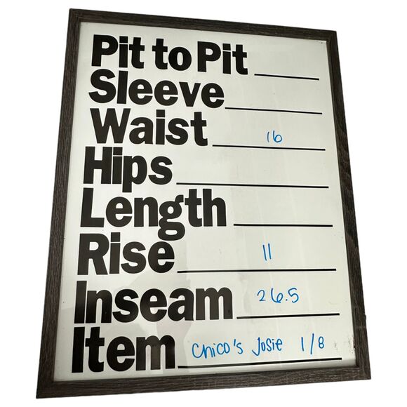 Chico's Perfect Stretch Josie Slim Ankle Pull On Pants Size 1 US 8 NEW with Tags - Picture 6 of 6